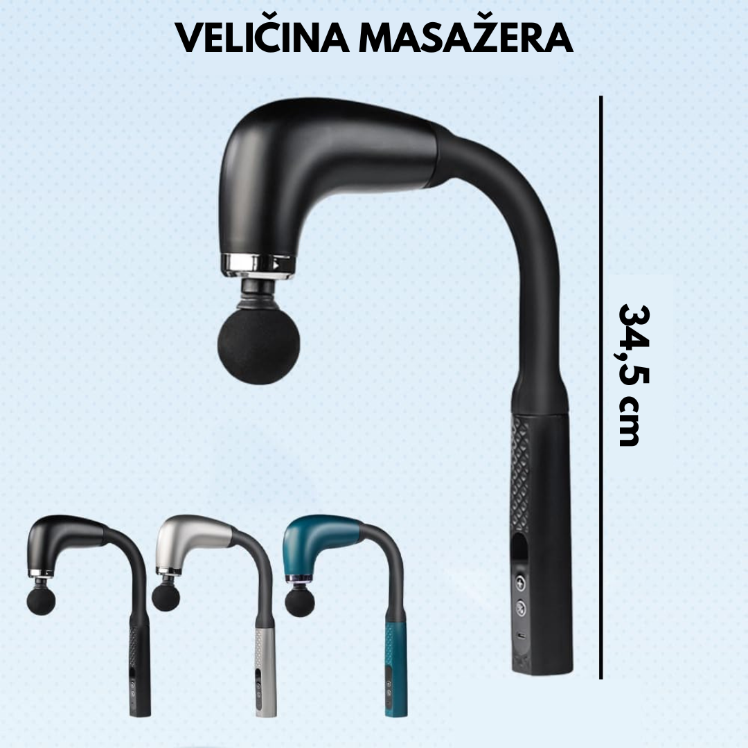 ErgoMassager™ - 2 u 1 Pametni masažni čekić za leđa