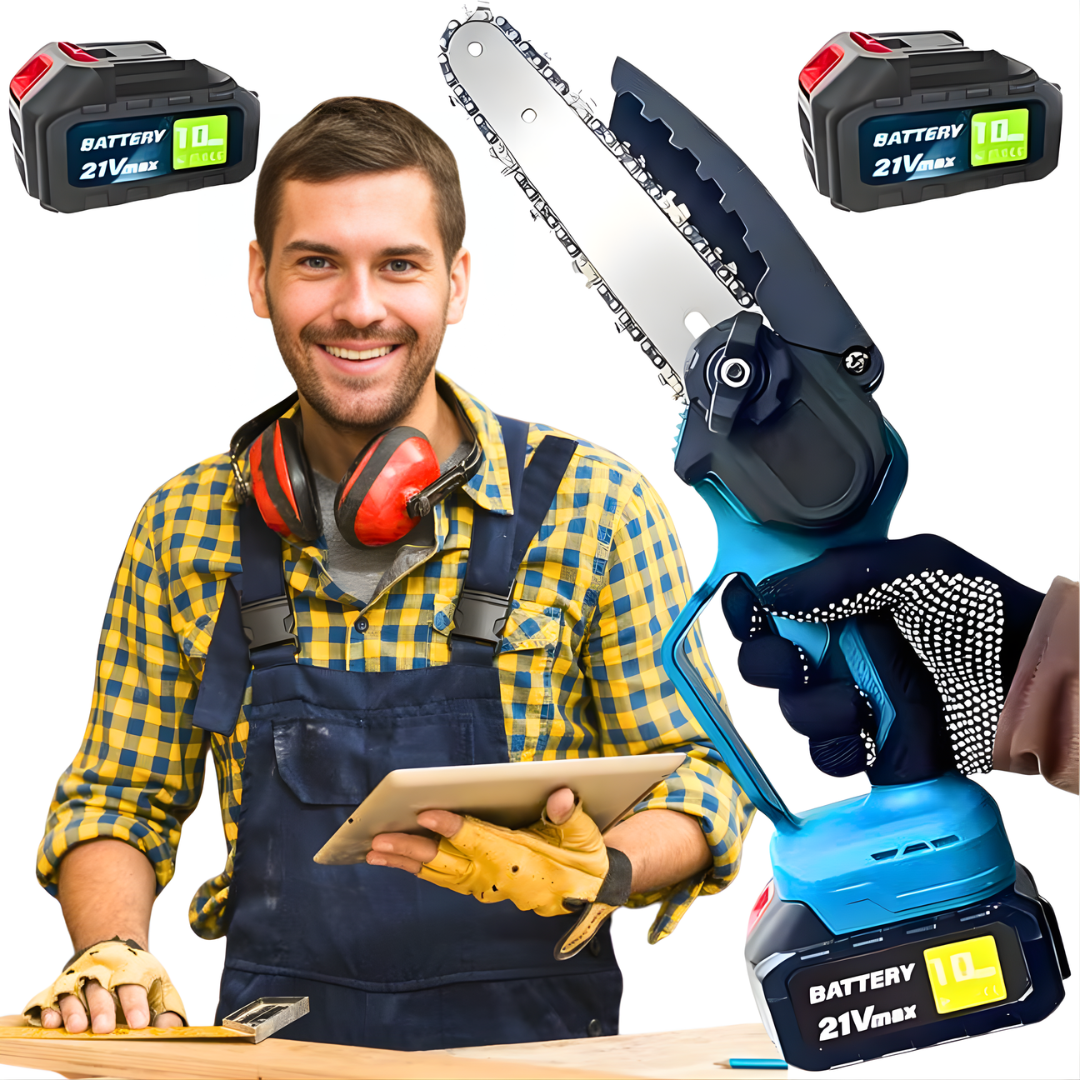 2u1 Električna motorna testera - 2 baterije