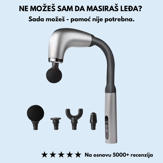 ErgoMassager™ - 2 u 1 Pametni masažni čekić za leđa