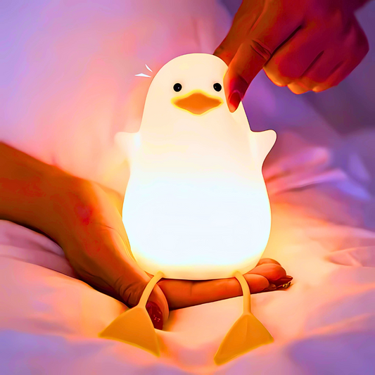 2 u 1 Silikonska lampa - patka