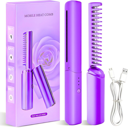 GlamComb™ – Punjiva mini pegla za kosu