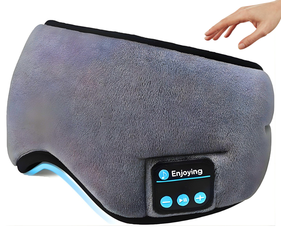 SleepEase™ - 2u1 pametna maska za san