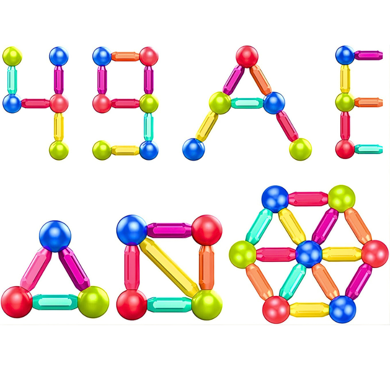 2u1 Edukativni magnetni štapići za djecu