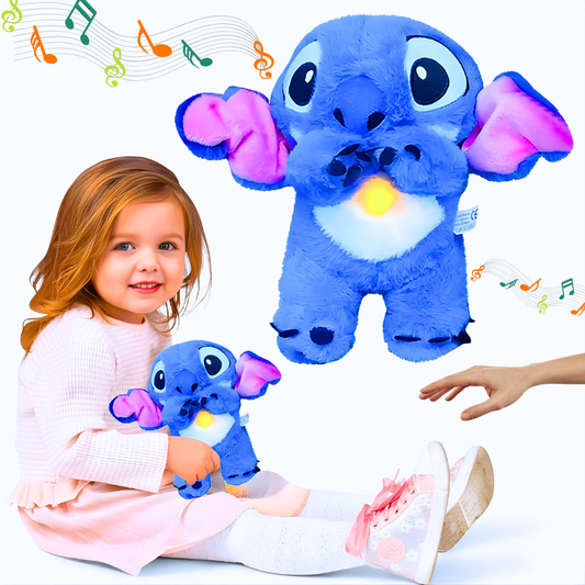 2u1 Plišana igračka za djecu - diše + zvuk